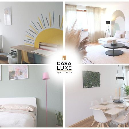 Apartamento Casa Luxe - 120Qm - Zentral - Familienfreundlich - Parkplatz - 5Km Zum Legoland Günzburg Exterior foto